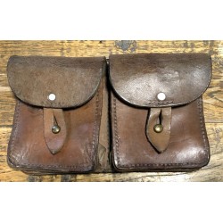 Vintage French Army Leather...